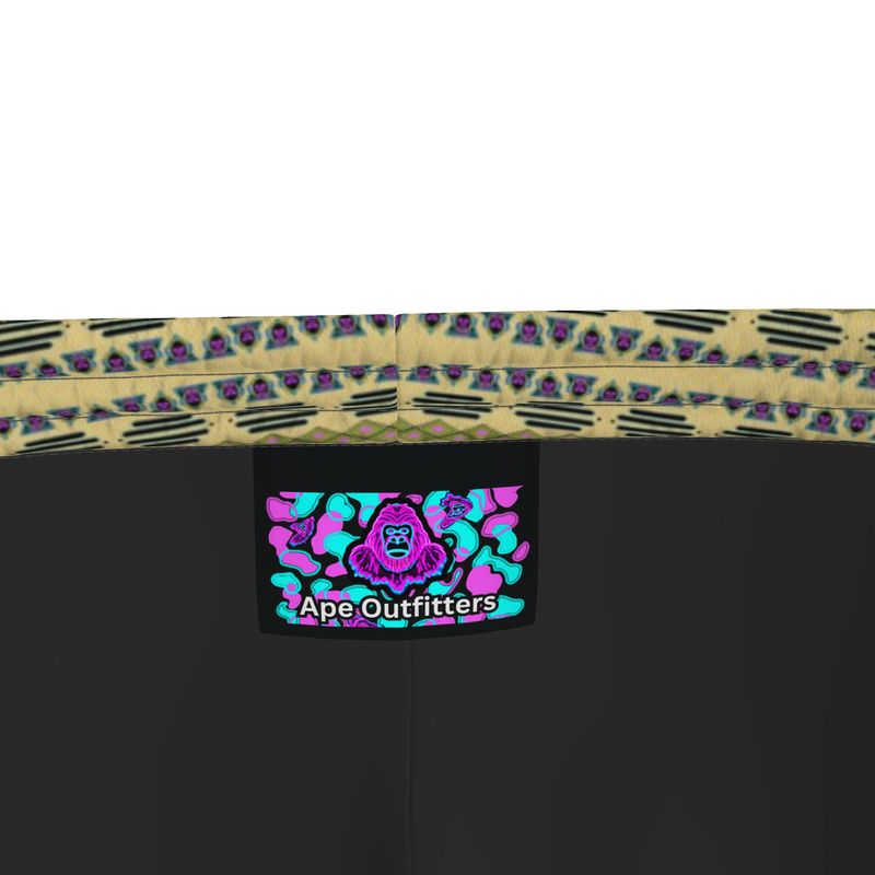 Aztec Ape Riviera Shorts - Yellow