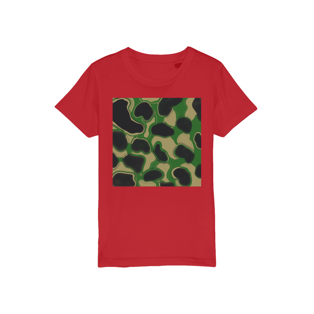 Ape Camo Green Ape Camo Green - Organic Kids Tee