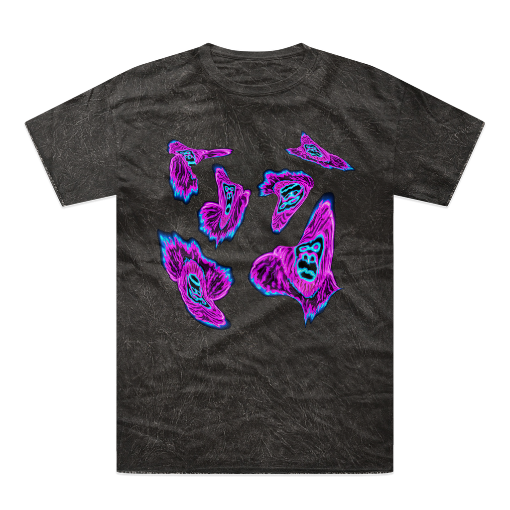 Ape All Over Apes with MCAS - Tie-Dye T-Shirt