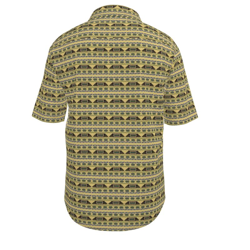 Ape Tribe - Yellow Button-Up Shirt