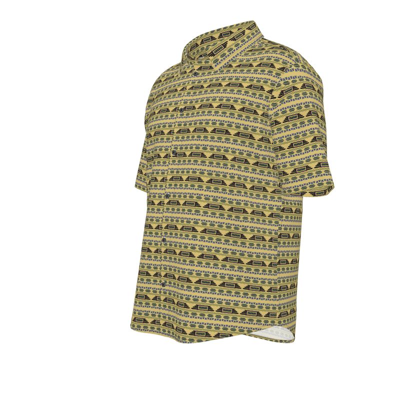 Ape Tribe - Yellow Button-Up Shirt