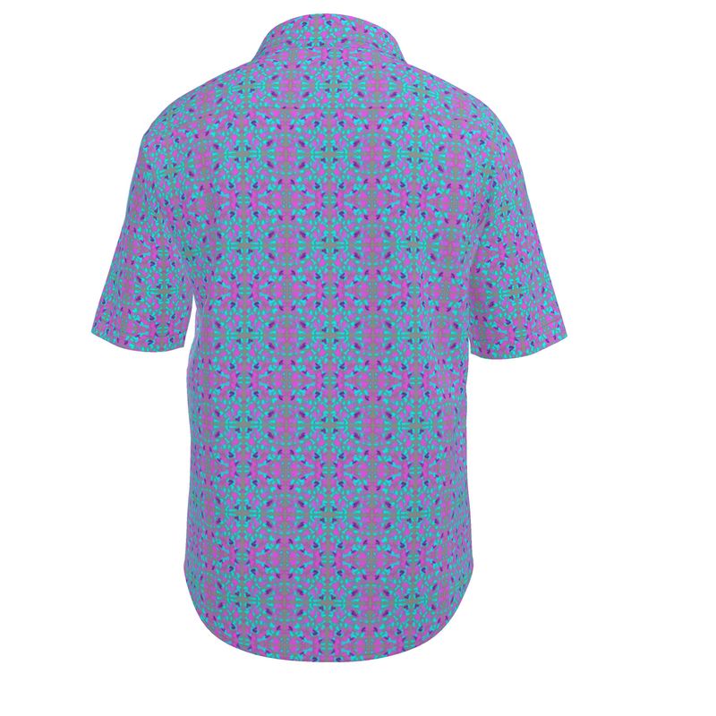 Ape Camo - Purple Button-Up Shirt