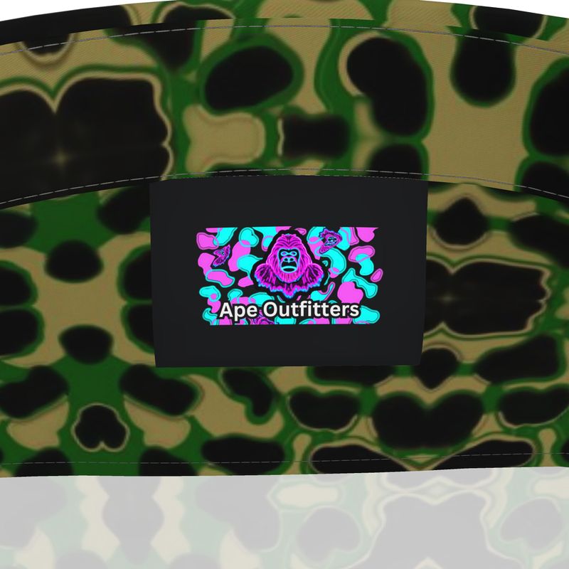 Ape Camo - Green Button-Up Shirt
