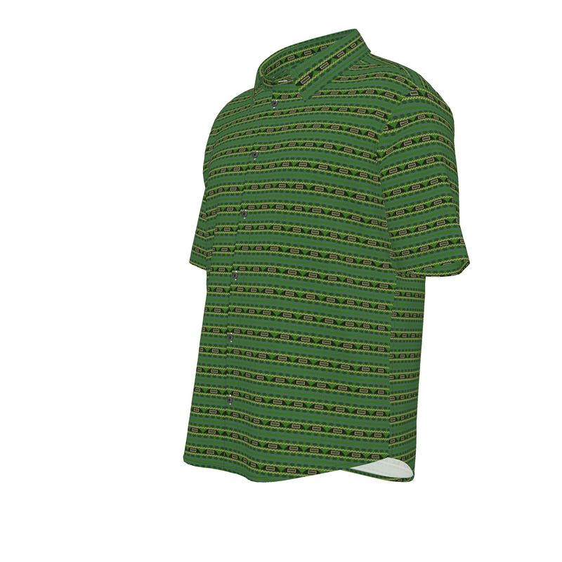 Ape Tribe - Green Button-Up