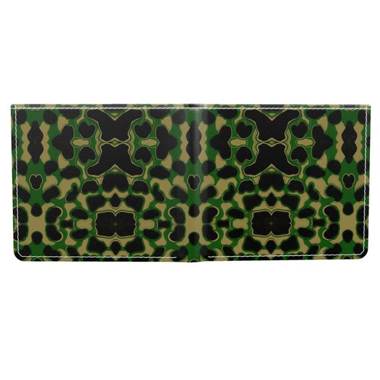 Ape Camo - Green Leather Wallet