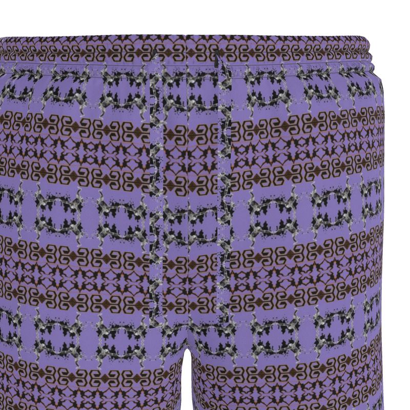 Comfy Ape Riviera Shorts - Purple