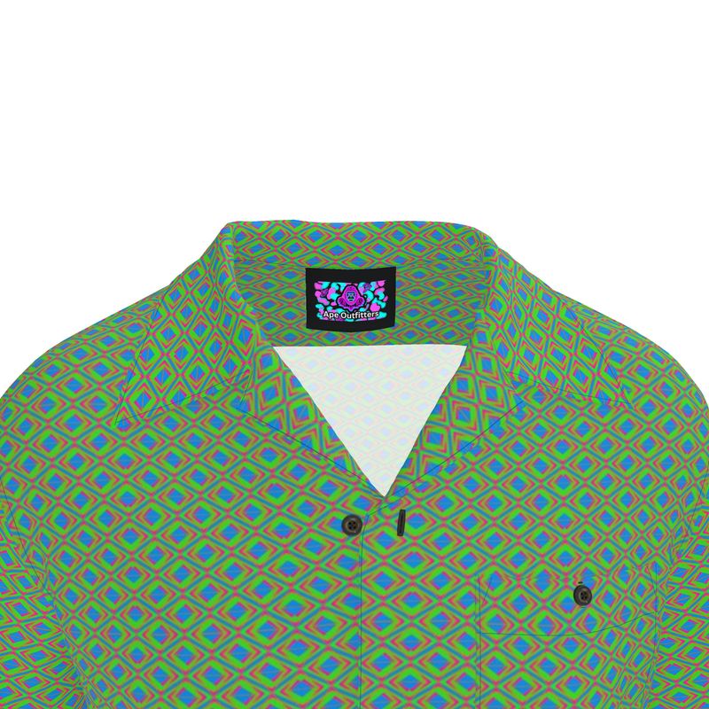 Motif Ape Revere Shirt - Blue