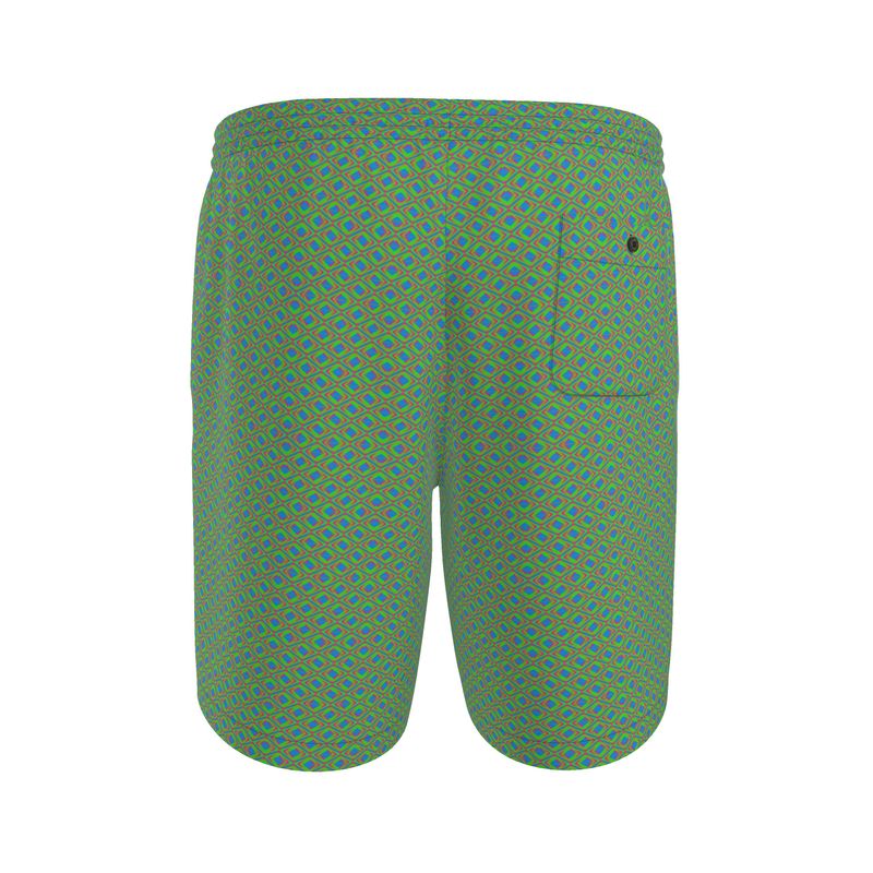 Motif Ape Riviera Shorts - Blue