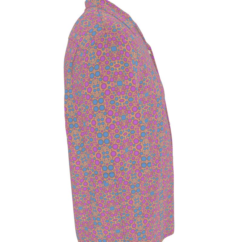 Ape Dots Revere Shirt - Pink