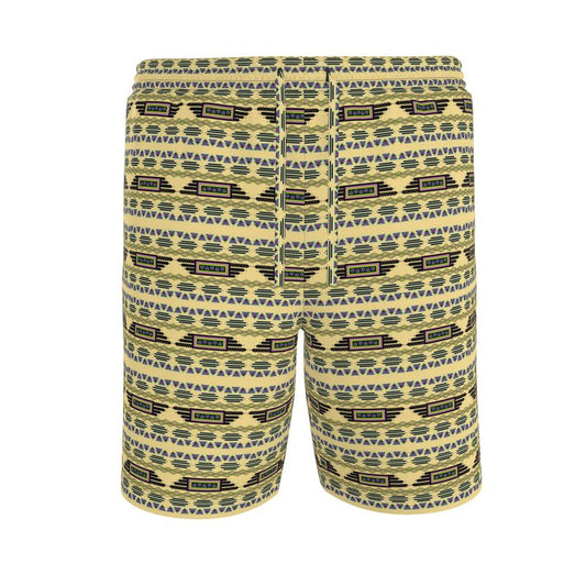 Aztec Ape Riviera Shorts - Yellow
