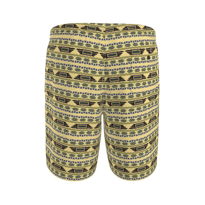 Aztec Ape Riviera Shorts - Yellow