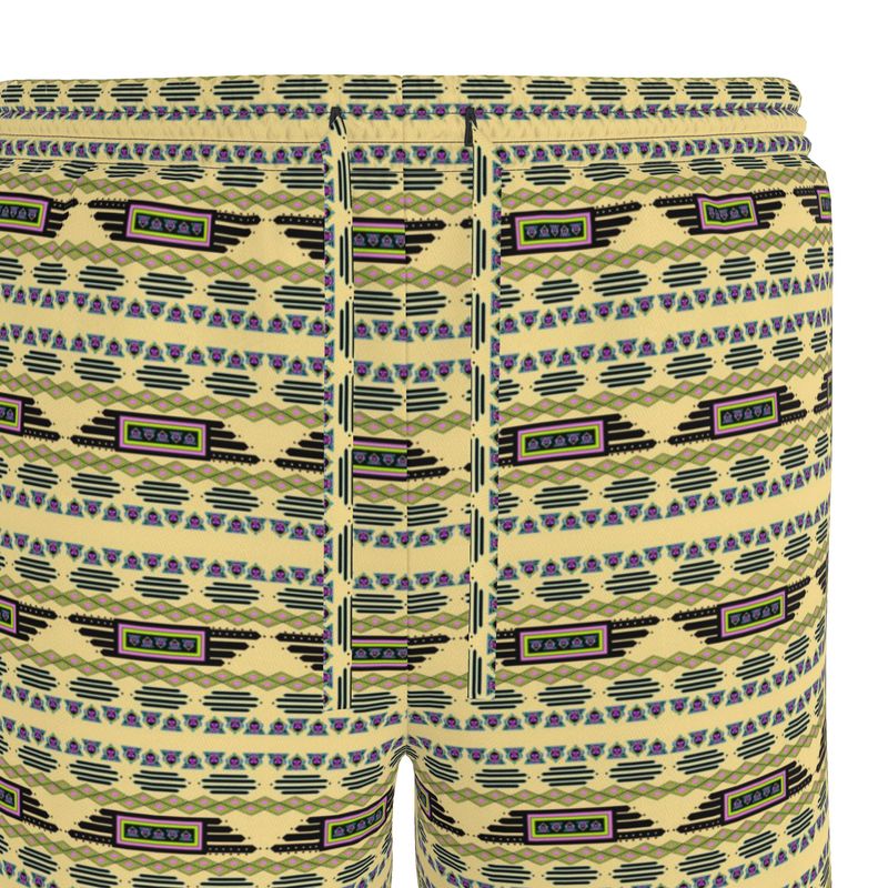 Aztec Ape Riviera Shorts - Yellow