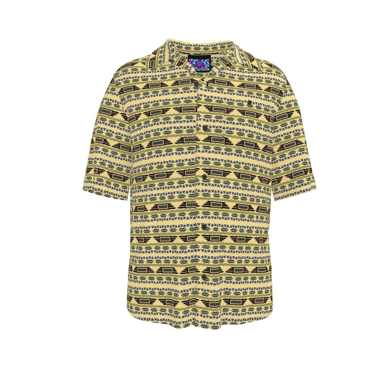 Aztec Ape Revere Shirt - Yellow