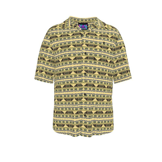 Aztec Ape Revere Shirt - Yellow