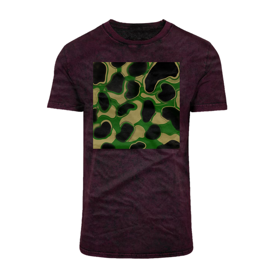 Ape Camo Green Ape Camo Green - Acid Washed T-Shirt