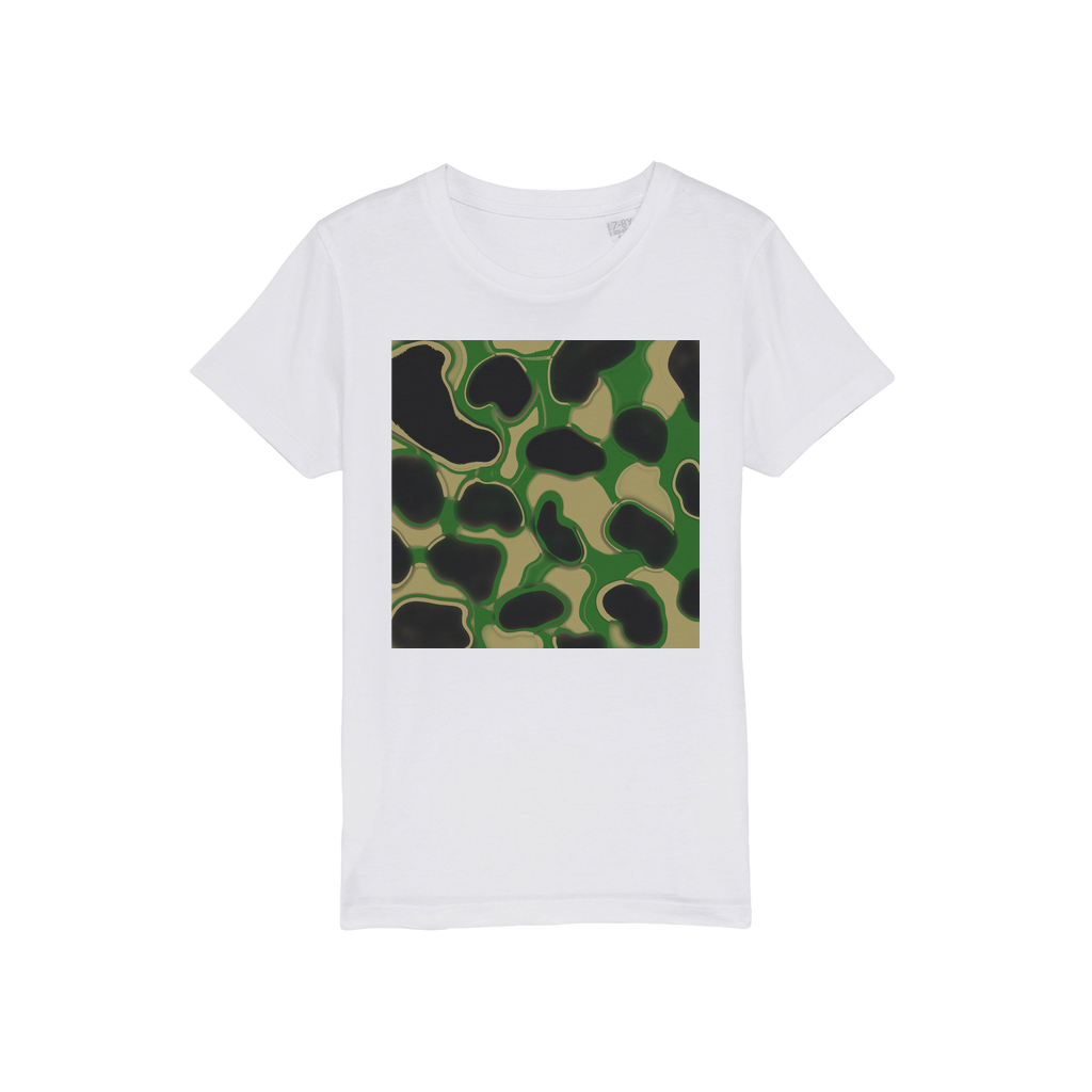 Ape Camo Green Ape Camo Green - Organic Kids Tee