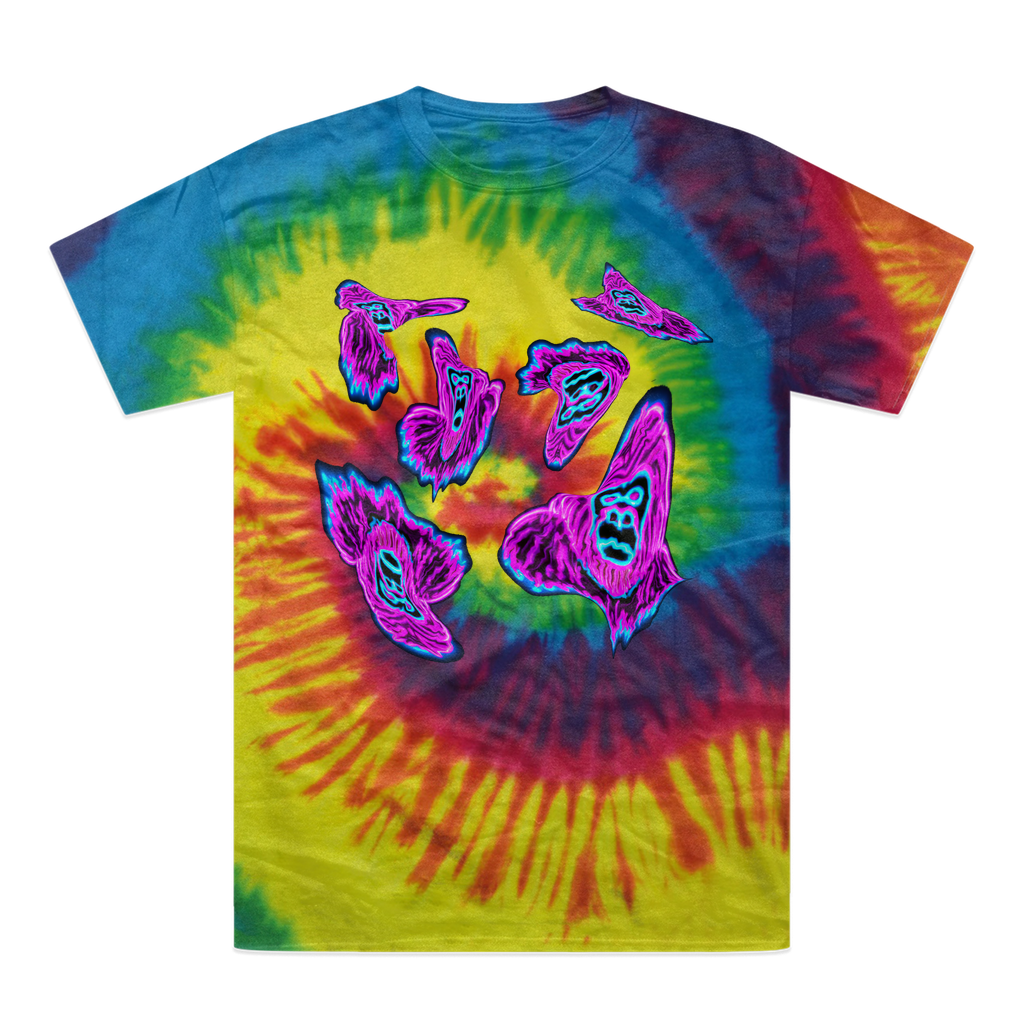 Ape All Over Apes with MCAS - Tie-Dye T-Shirt