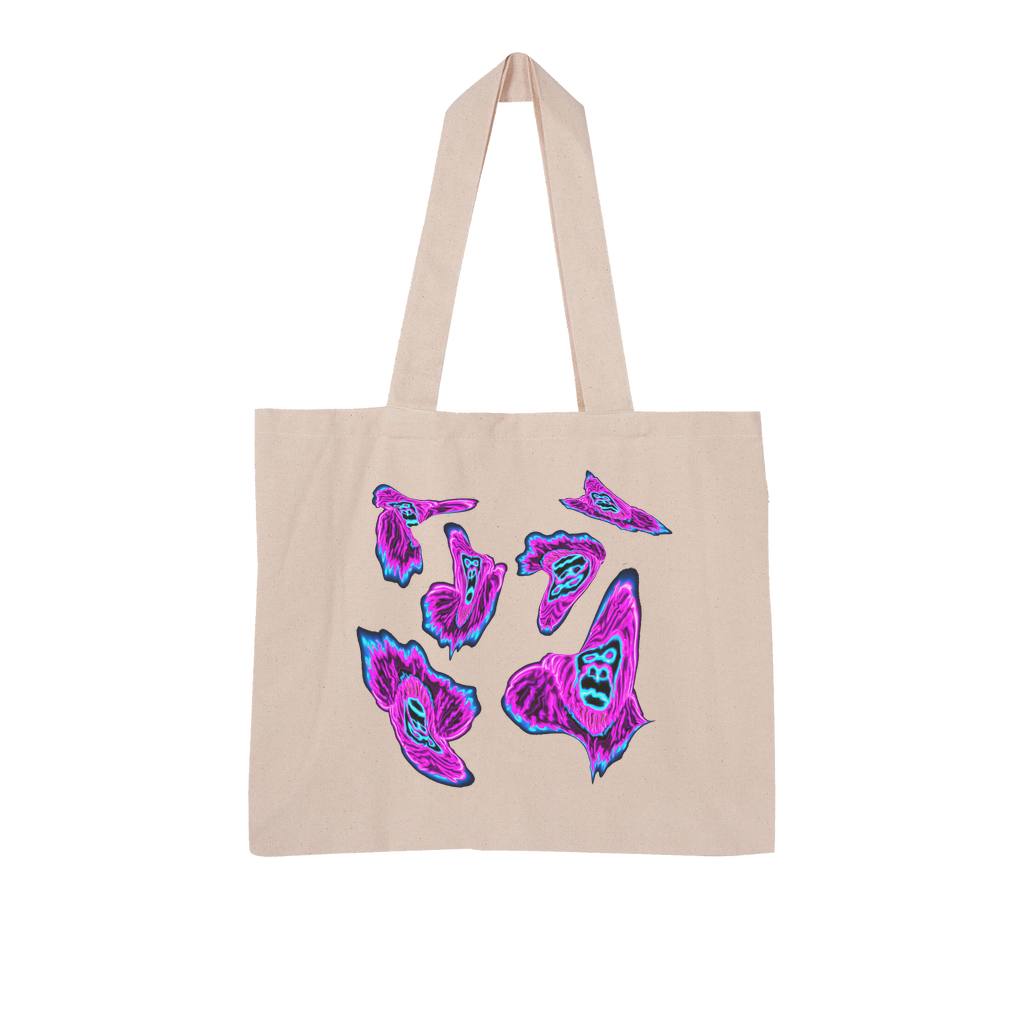 Ape All Over  - Large Organic Tote Bag