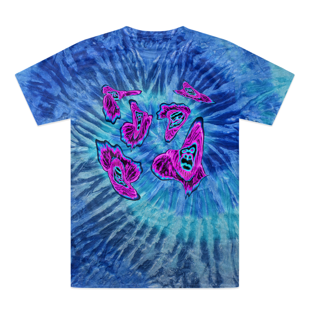 Ape All Over Apes with MCAS - Tie-Dye T-Shirt