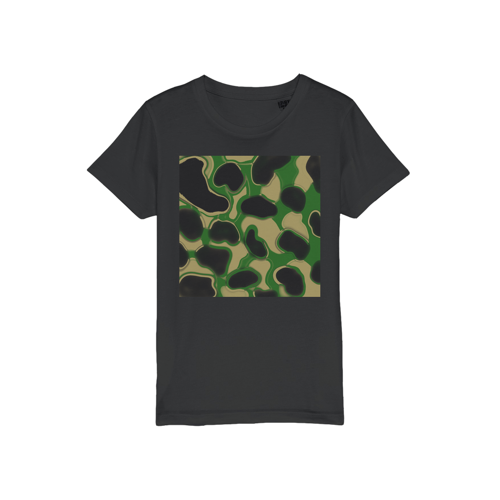 Ape Camo Green Ape Camo Green - Organic Kids Tee