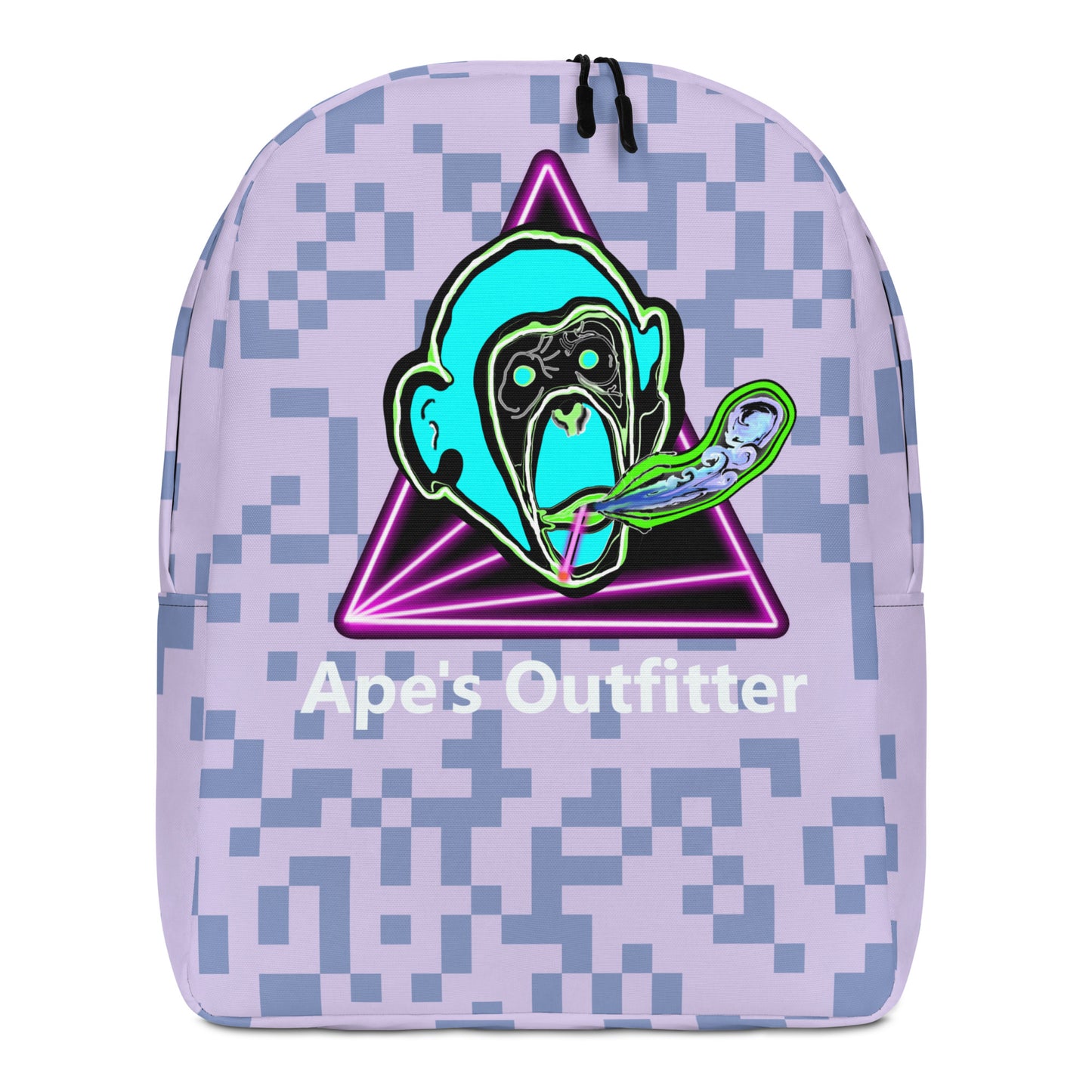 Smoking Ape Emblem Backpack