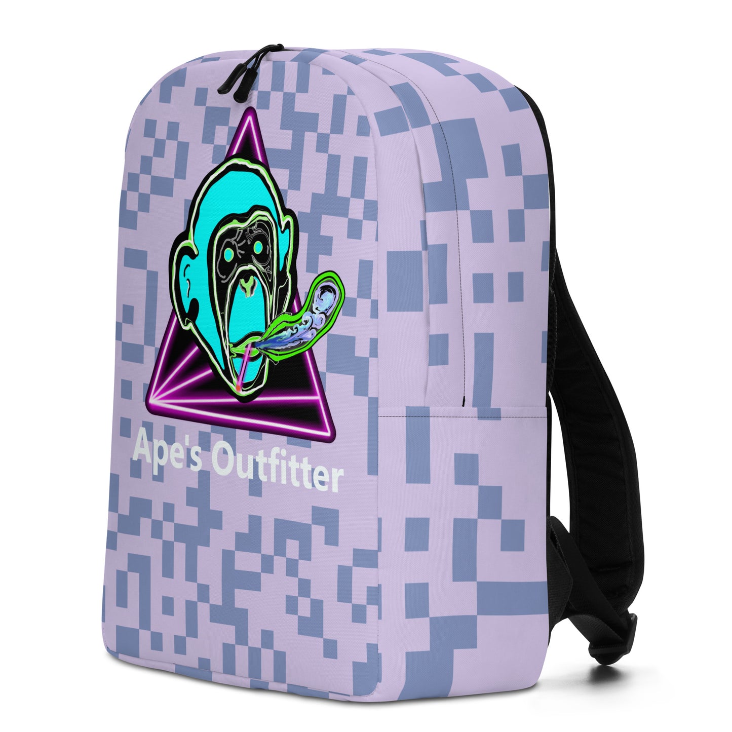 Smoking Ape Emblem Backpack