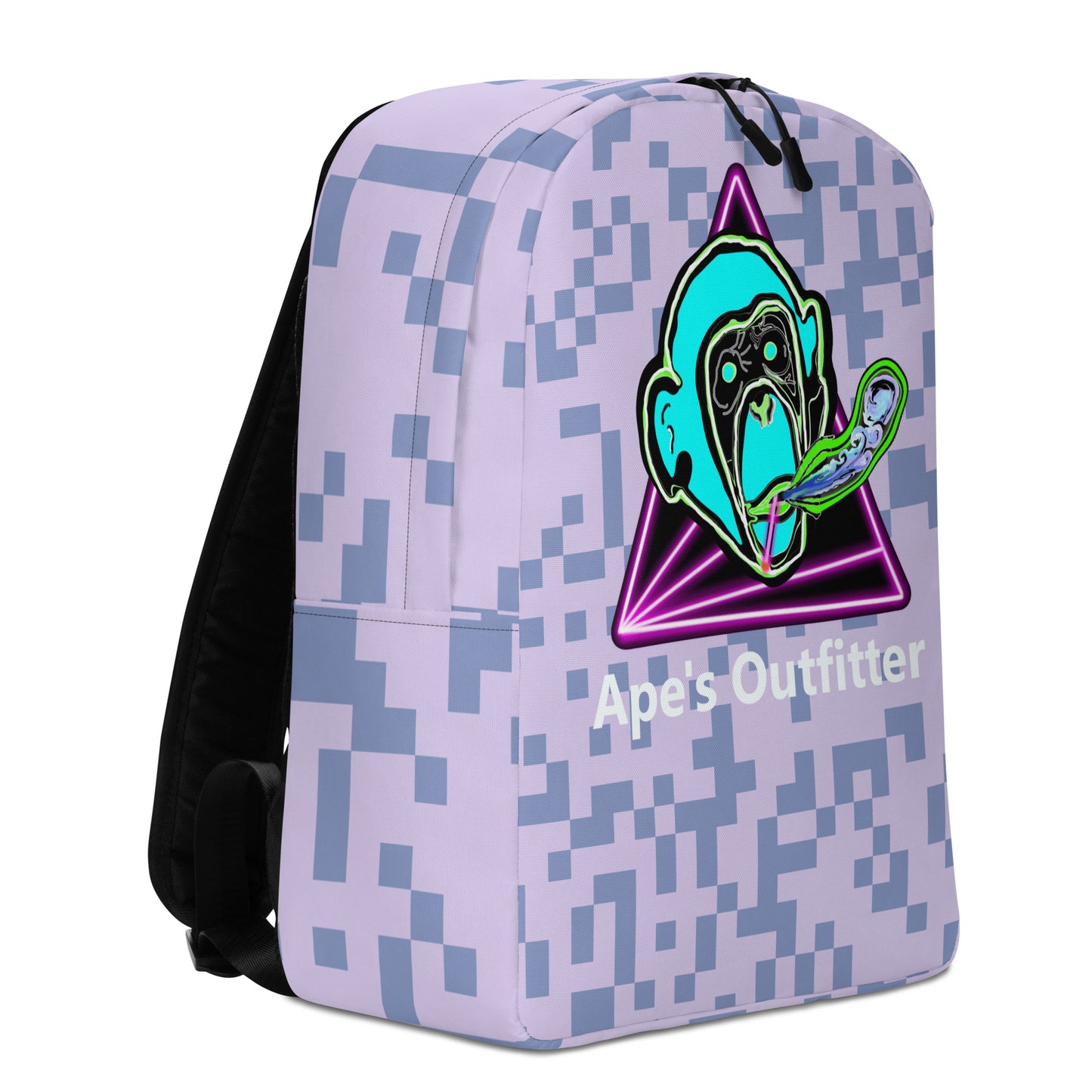 Smoking Ape Emblem Backpack