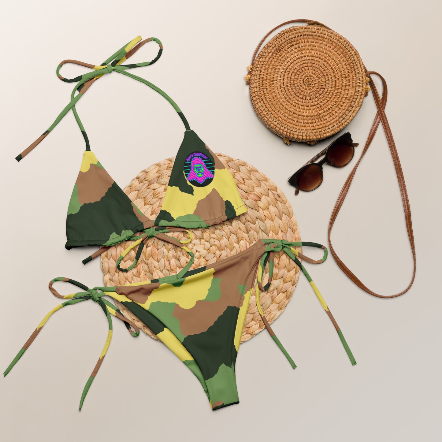 Ape's Outfitter recycled string bikini