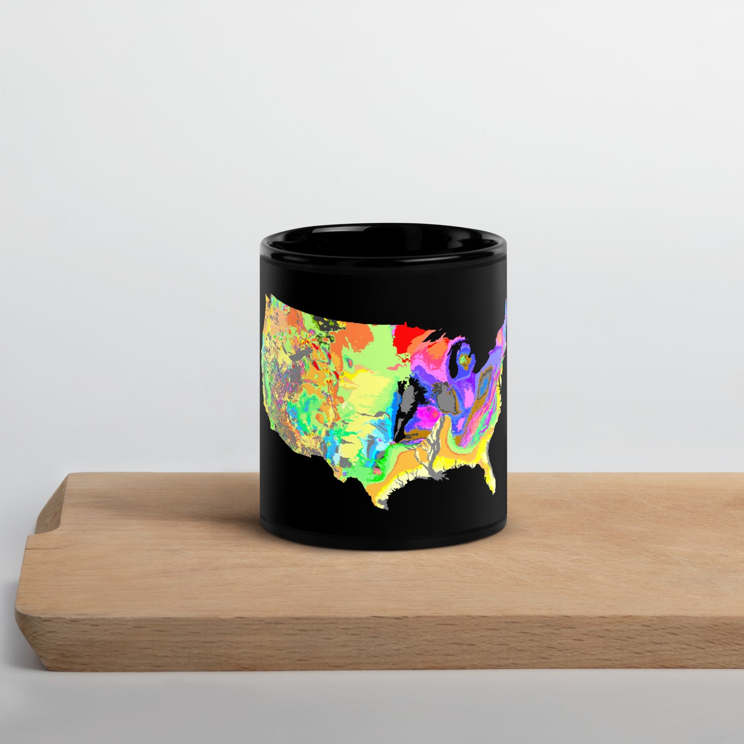 Geo-Map Mug