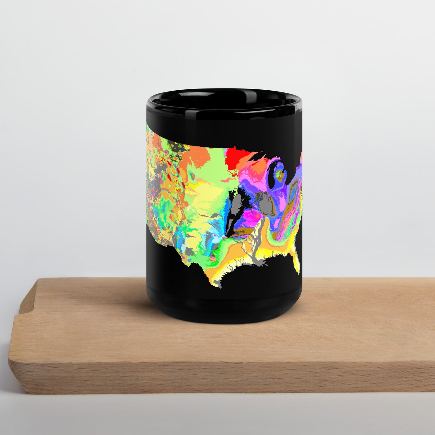 Geo-Map Mug