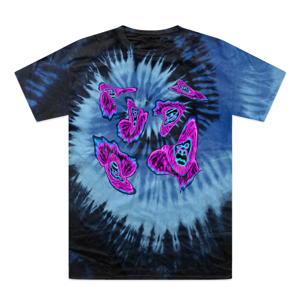 Ape All Over Apes with MCAS - Tie-Dye T-Shirt