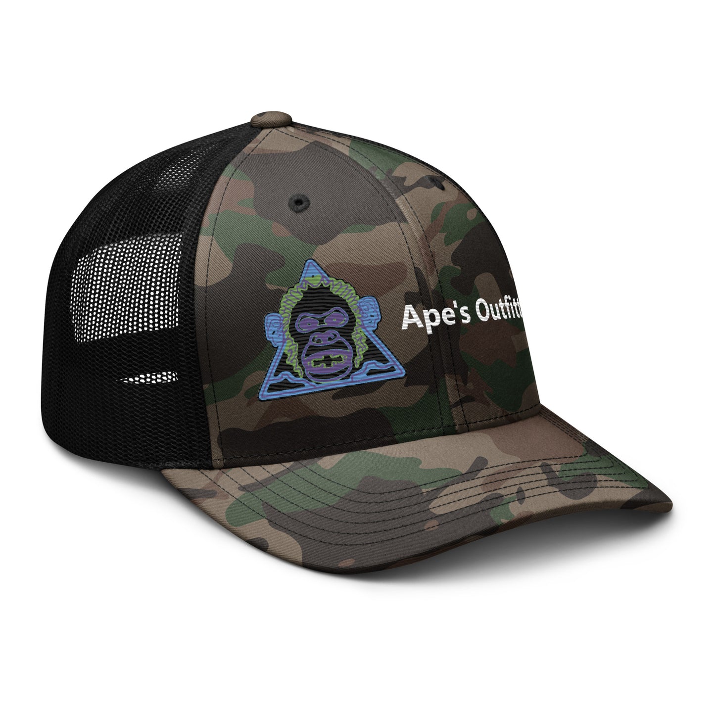 Raging Ape's Emblem Camo-Otto cap 105-1247