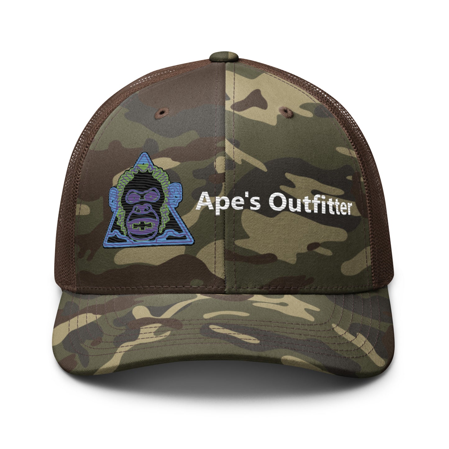 Raging Ape's Emblem Camo-Otto cap 105-1247