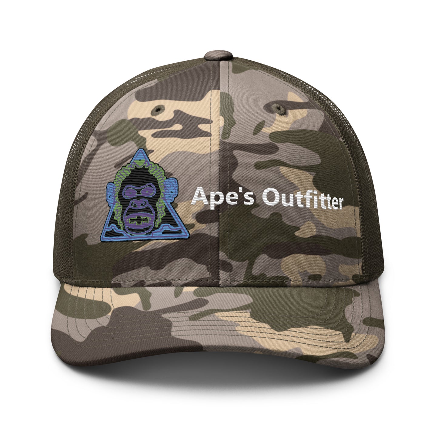 Raging Ape's Emblem Camo-Otto cap 105-1247