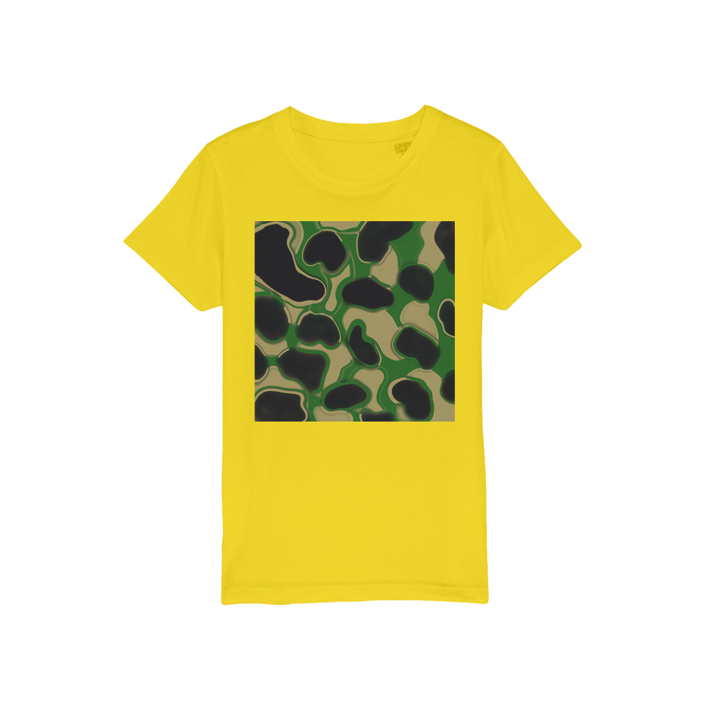 Ape Camo Green Ape Camo Green - Organic Kids Tee