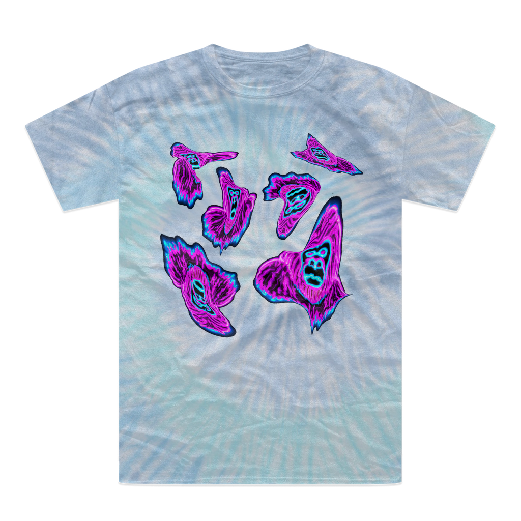 Ape All Over Apes with MCAS - Tie-Dye T-Shirt