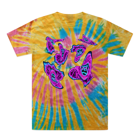 Ape All Over Apes with MCAS - Tie-Dye T-Shirt