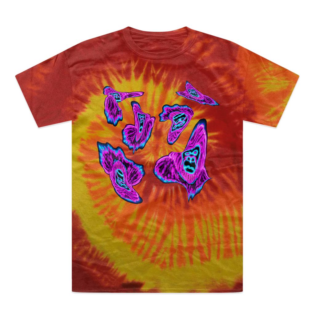 Ape All Over Apes with MCAS - Tie-Dye T-Shirt