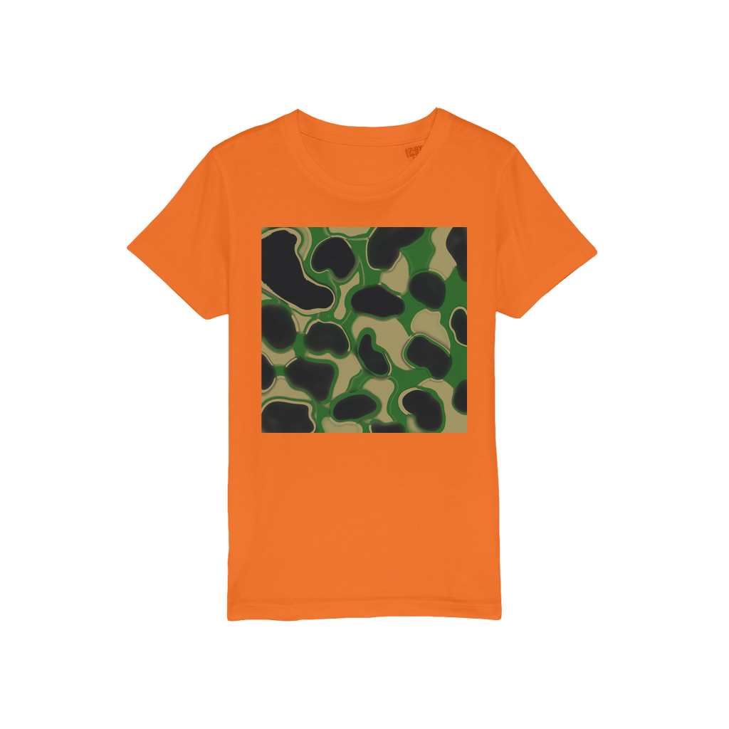 Ape Camo Green Ape Camo Green - Organic Kids Tee