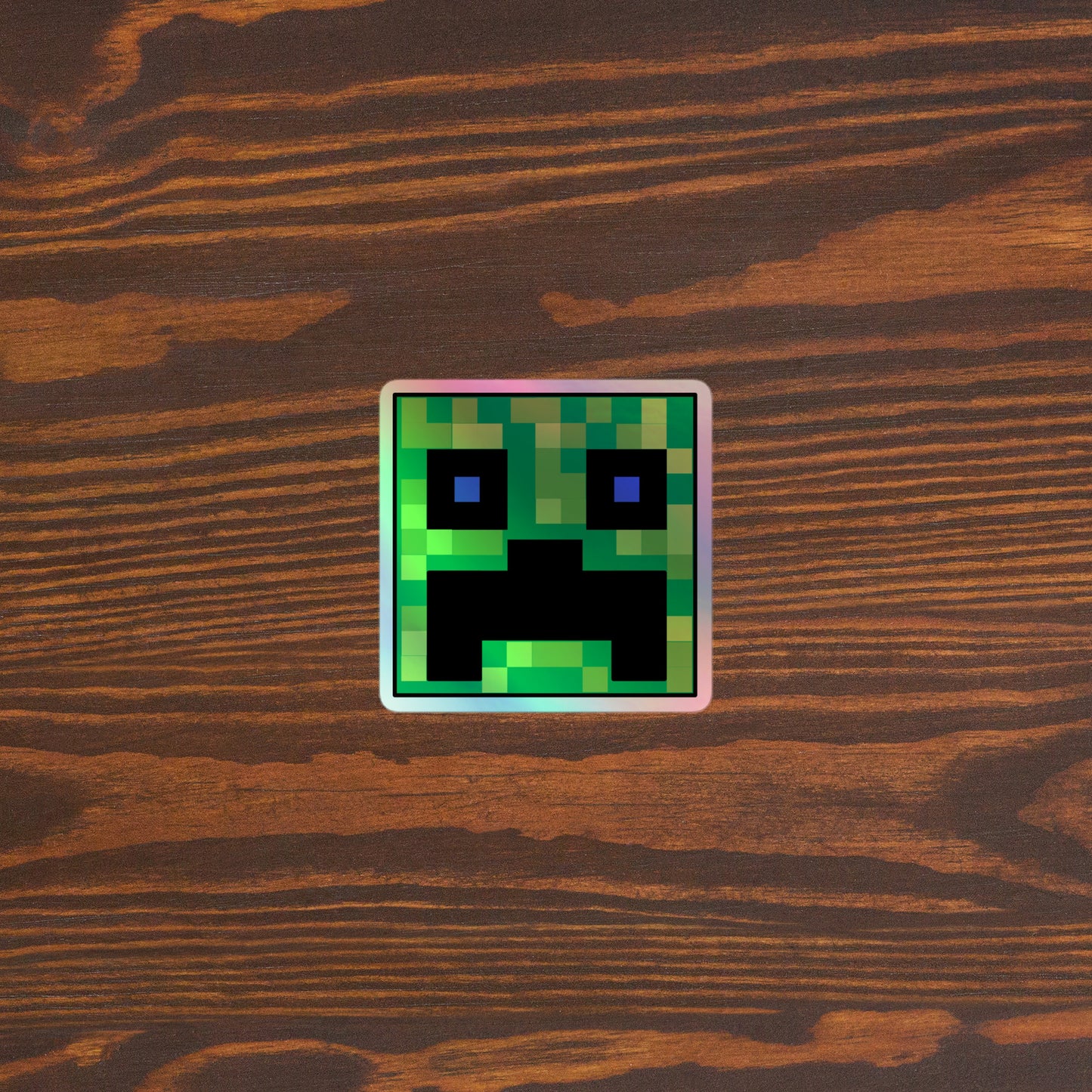 Creeper Holographic stickers