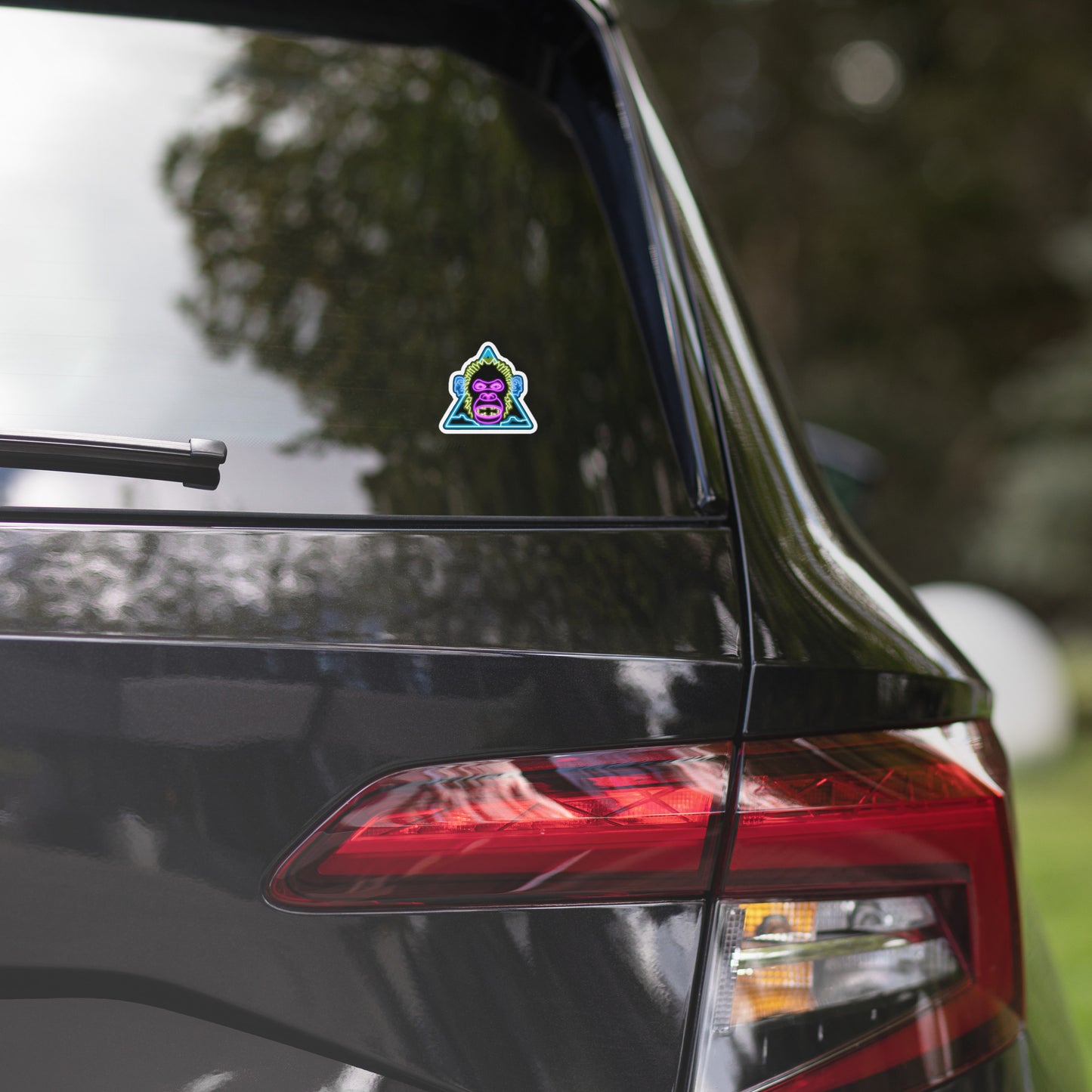 Raging Ape Emblem Bubble-free stickers