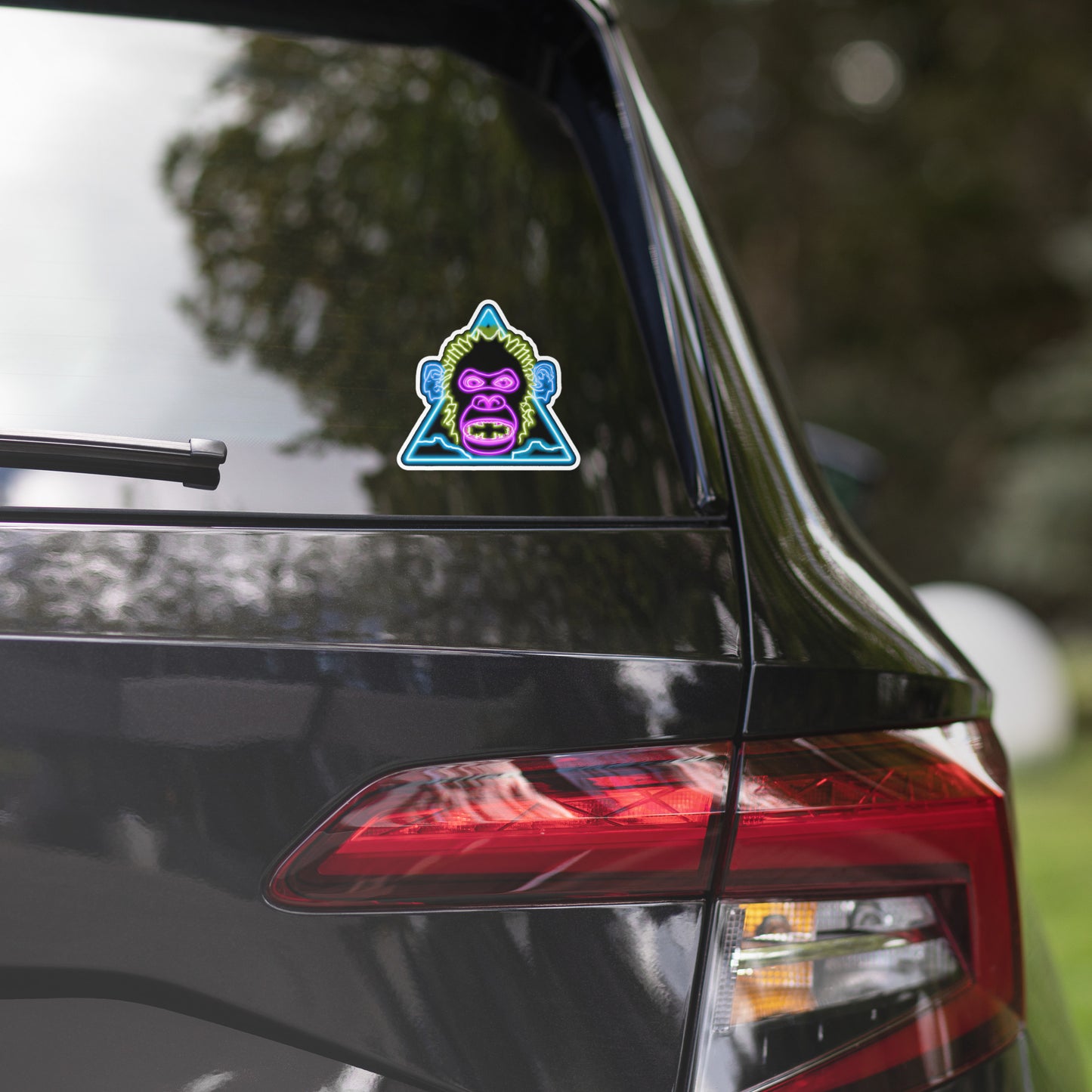 Raging Ape Emblem Bubble-free stickers