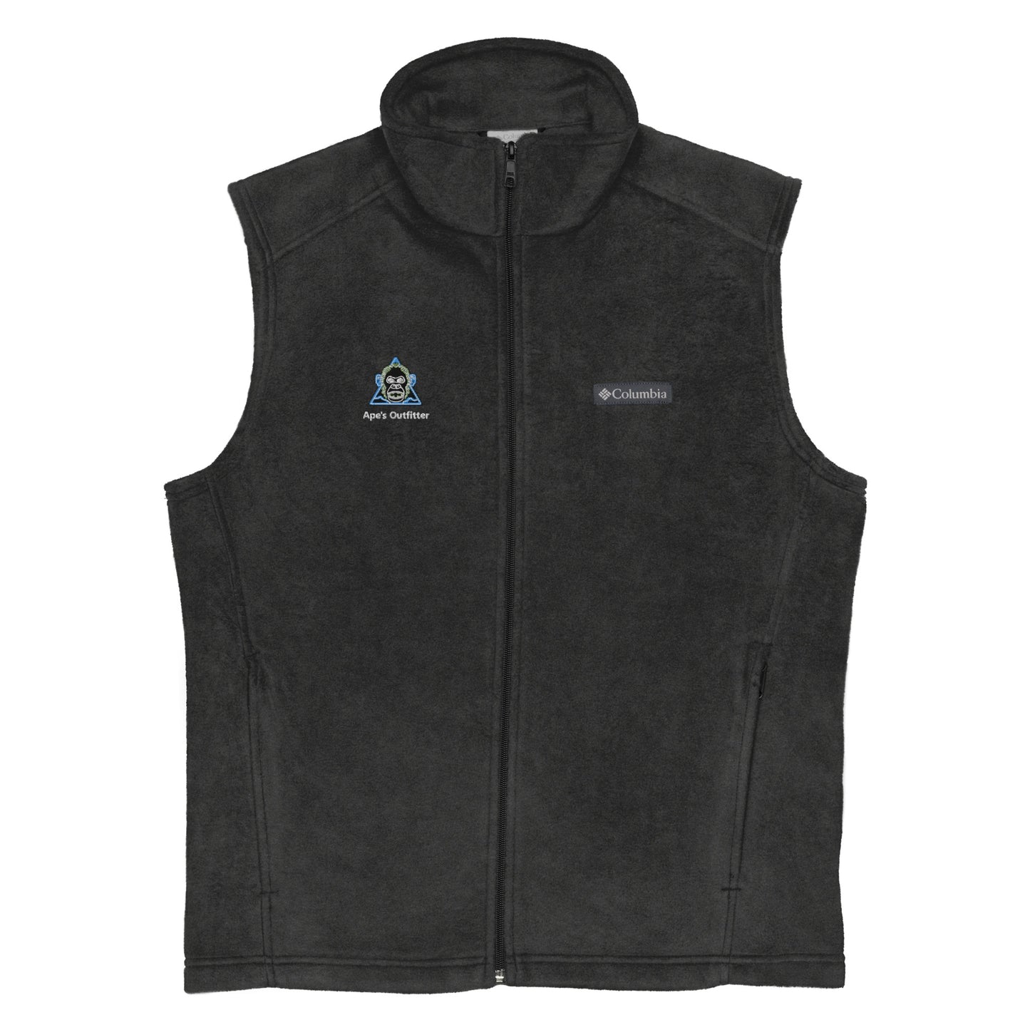 Raging Ape Emblem Columbia fleece vest