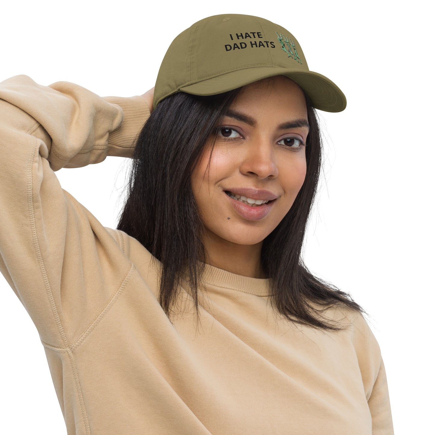 I Hate Organic dad hat