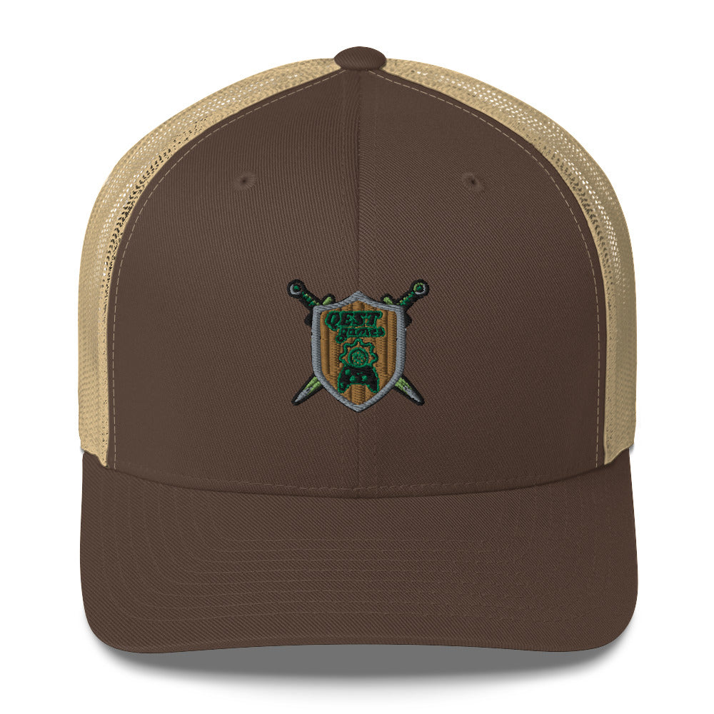 QESTgames Trucker Cap - Yupoong 6006