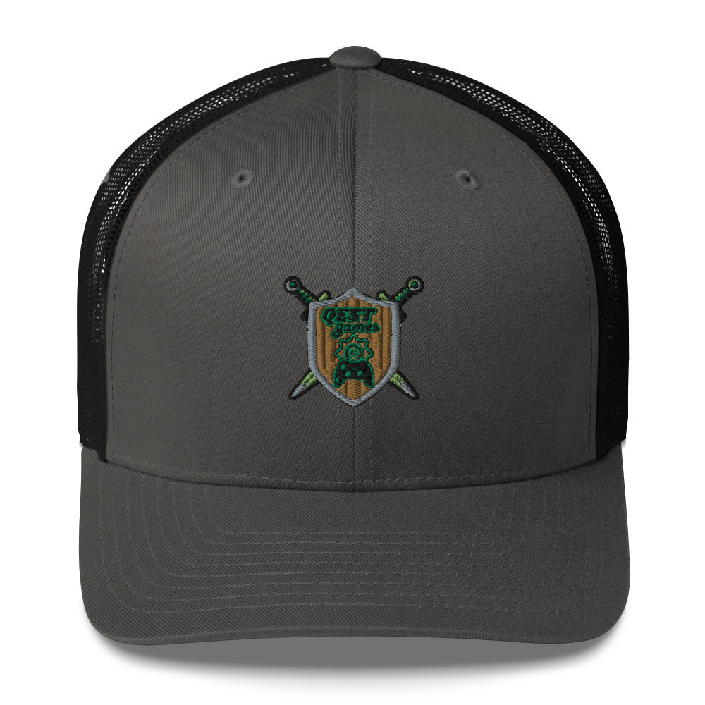 QESTgames Trucker Cap - Yupoong 6006