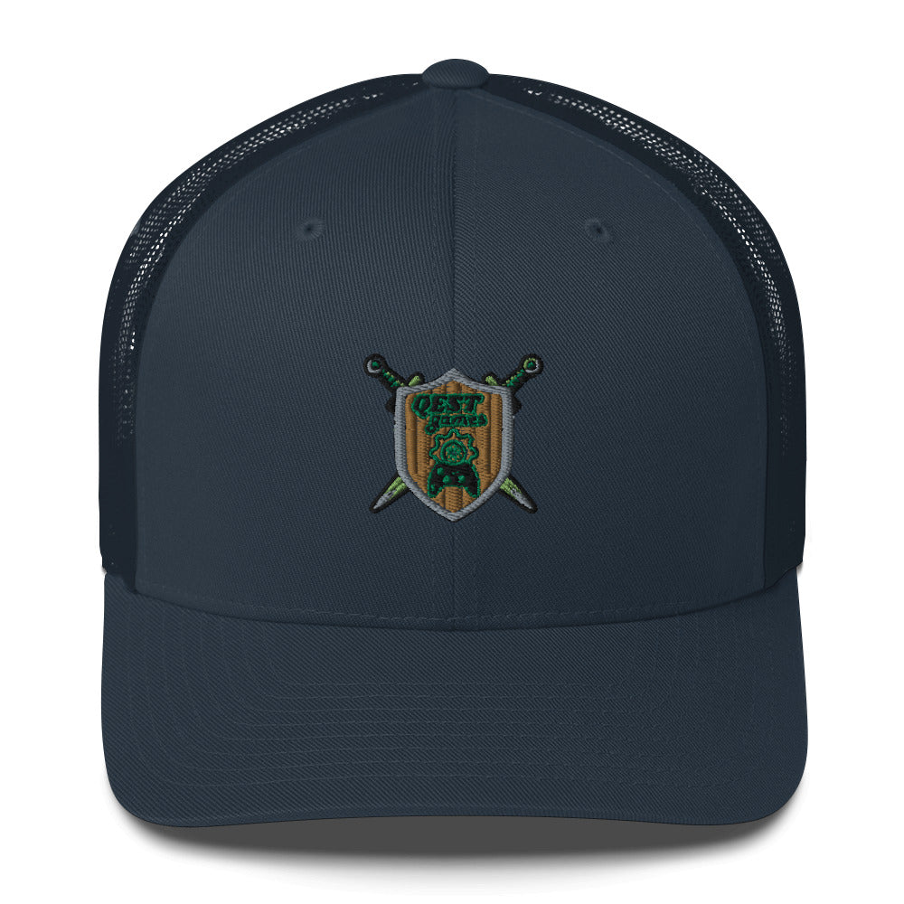 QESTgames Trucker Cap - Yupoong 6006