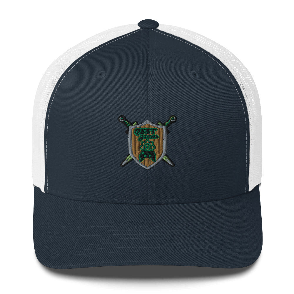 QESTgames Trucker Cap - Yupoong 6006