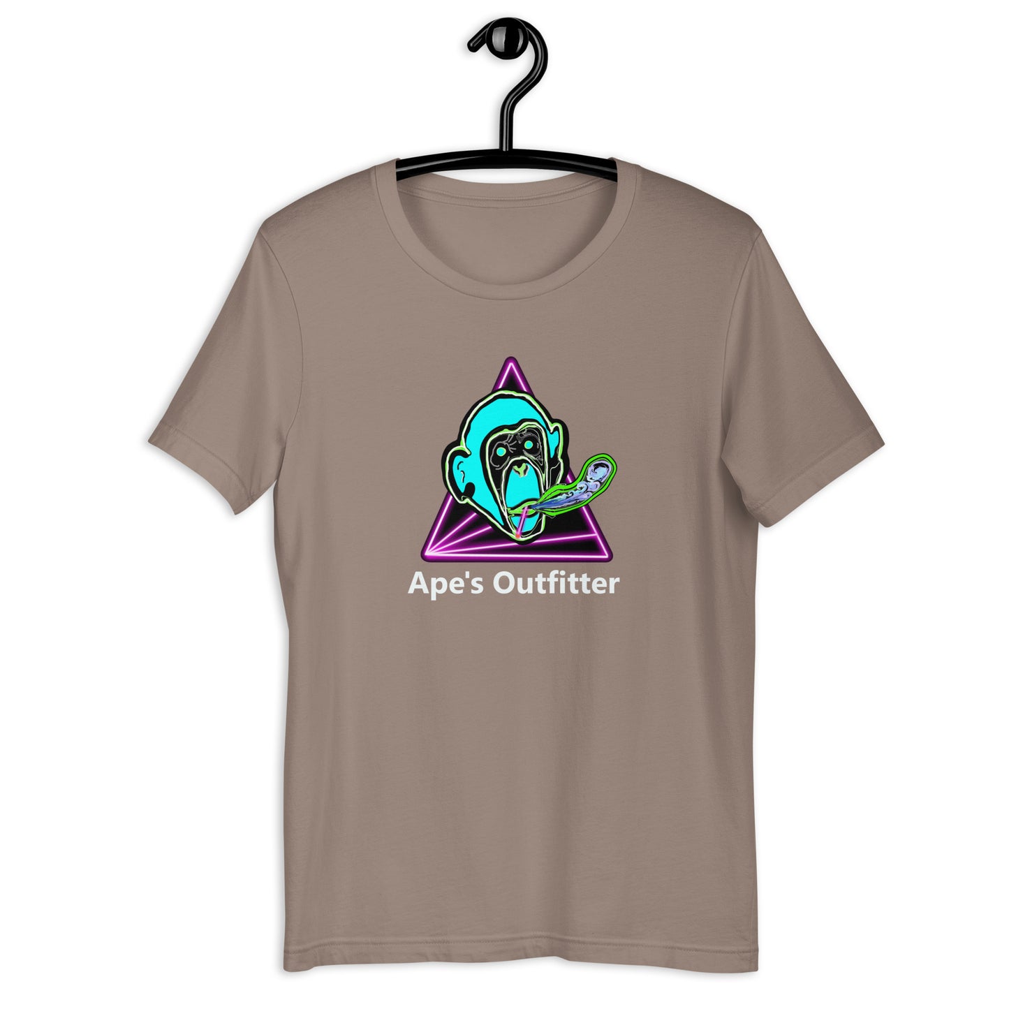 Smoking Ape Emblem Unisex Tee - Bella+Canvas